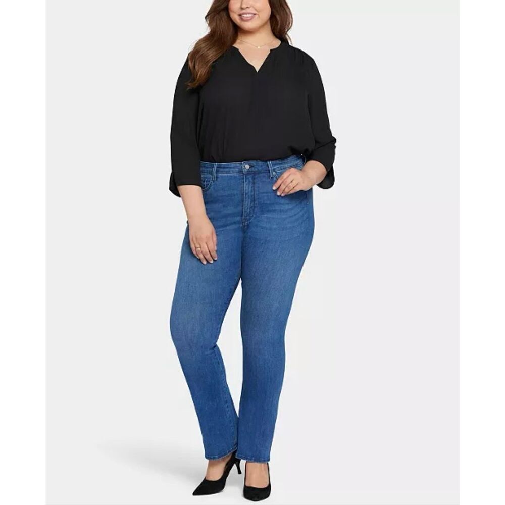 NYDJ Le Silhouette Lift Tuck Slim Bootcut Jeans Amour 28W
